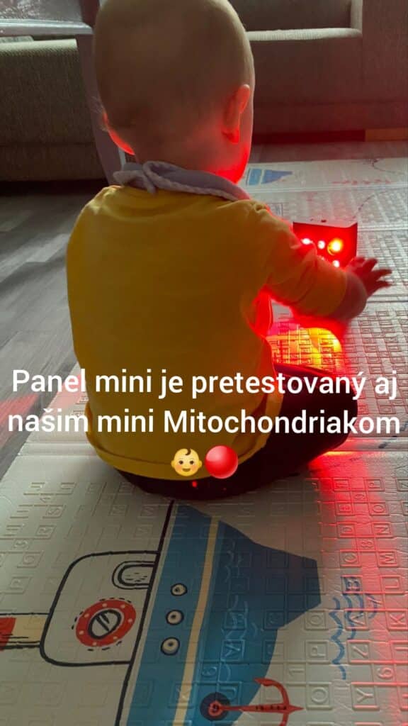 Mitochondriak® 3.0 mini od EasyLight, červené a infračervené svetlo, RED + NIR, RLT, terapia červeným a infračerveným svetlom od EasyLight