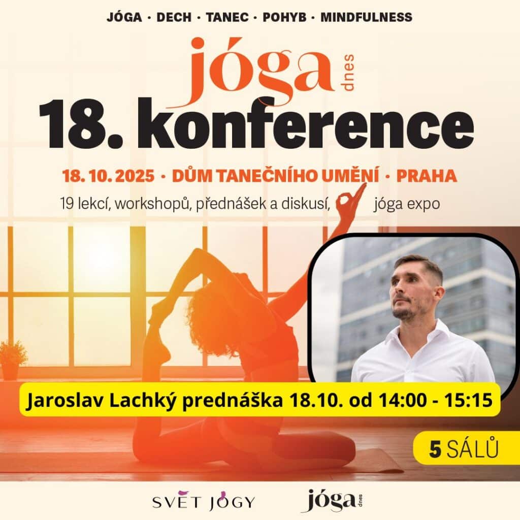 Jóga dnes - konferencia 2025, Jaroslav Lachký Prednáška Mitochondrie, longevity a cirkadiánny rytmus