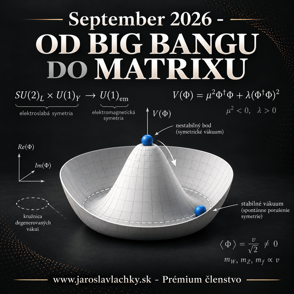 September 2026 - OD BIG BANGU DO&nbsp;MATRIXU Jaroslav Lachký prémium členstvo